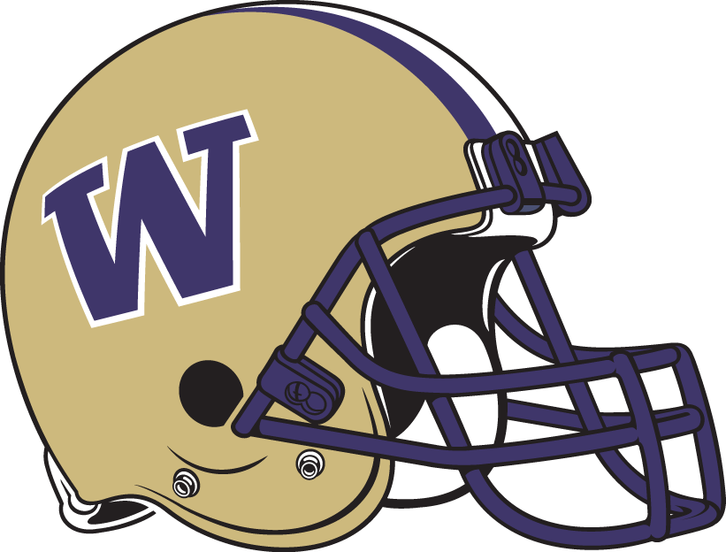 Washington Huskies 2001-Pres Helmet Logo iron on paper